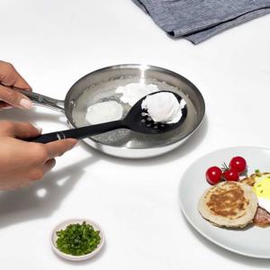 Oxo Goodgrips Silicone Slotted Spoon Peppercorn